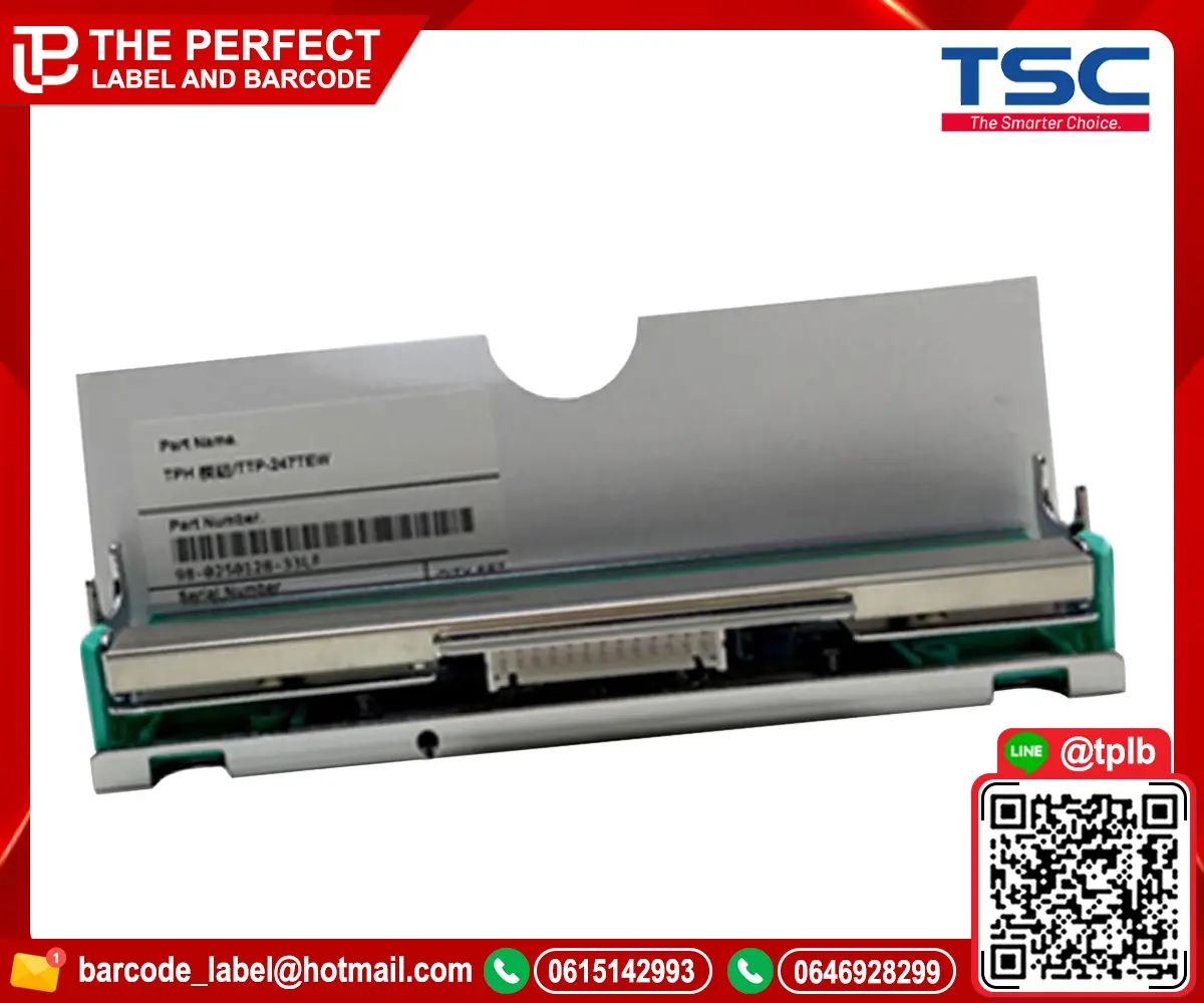 หัวพิมพ์เครื่องพิมพ์สติ๊กเกอร์บาร์โค้ด TSC TTP-247