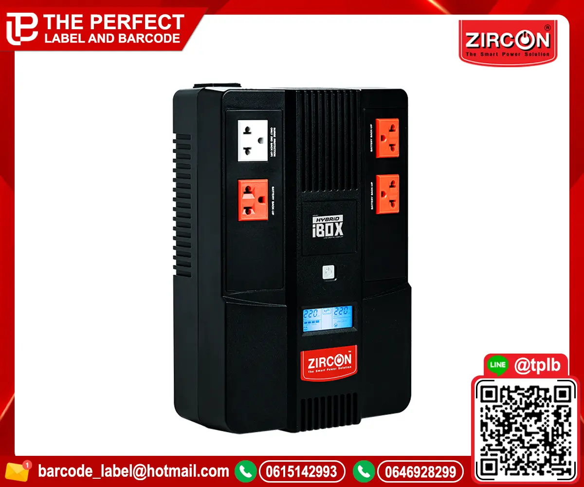 เครื่องสำรองไฟ ZIRCON HYBRID-iBOX