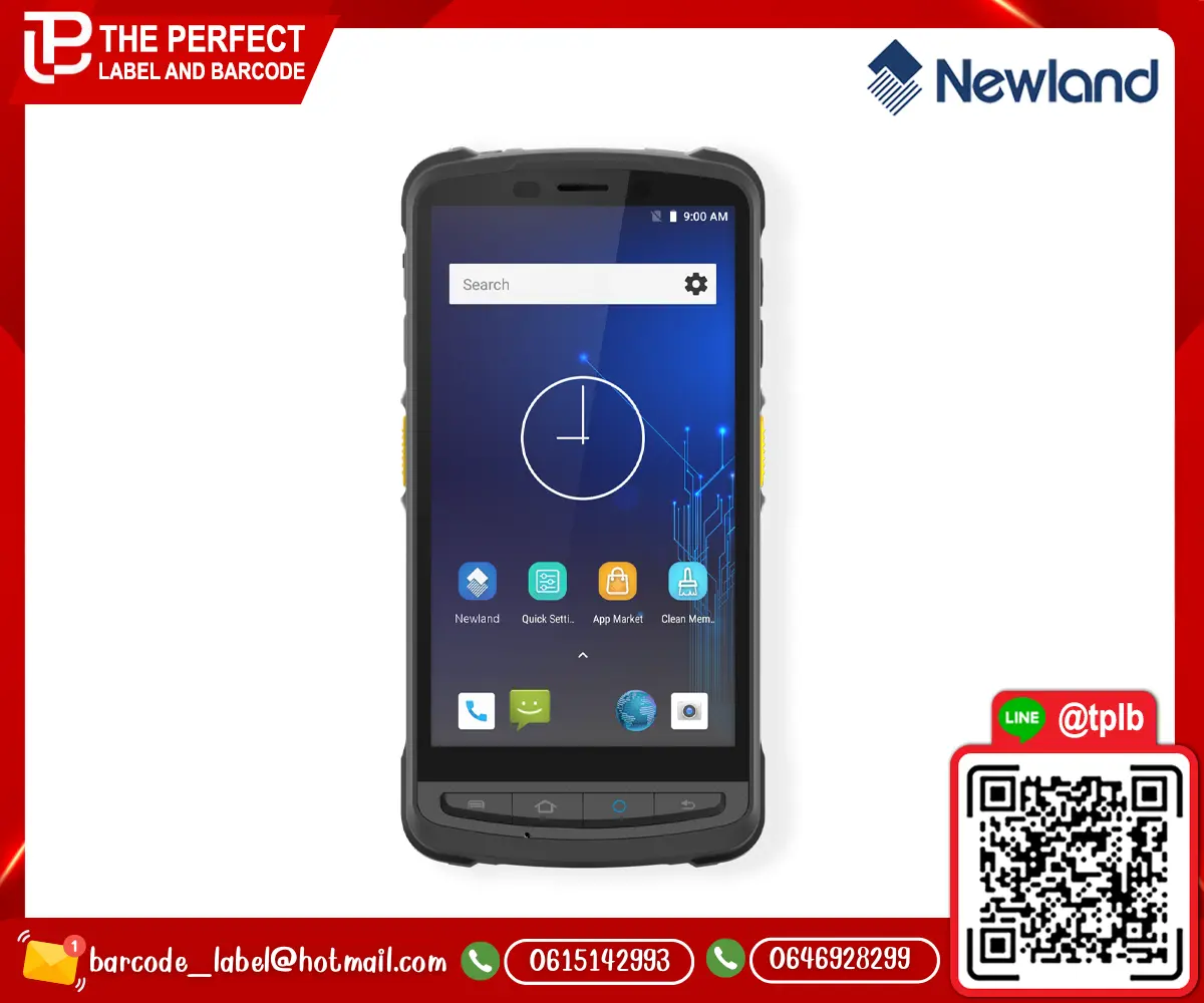 เครื่องอ่านบาร์โค้ดมือถือ Newland MT90