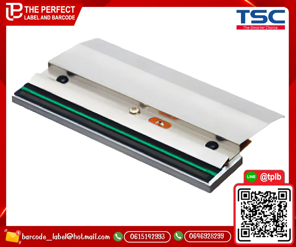 หัวพิมพ์เครื่องพิมพ์สติ๊กเกอร์บาร์โค้ด TSC TTP-345