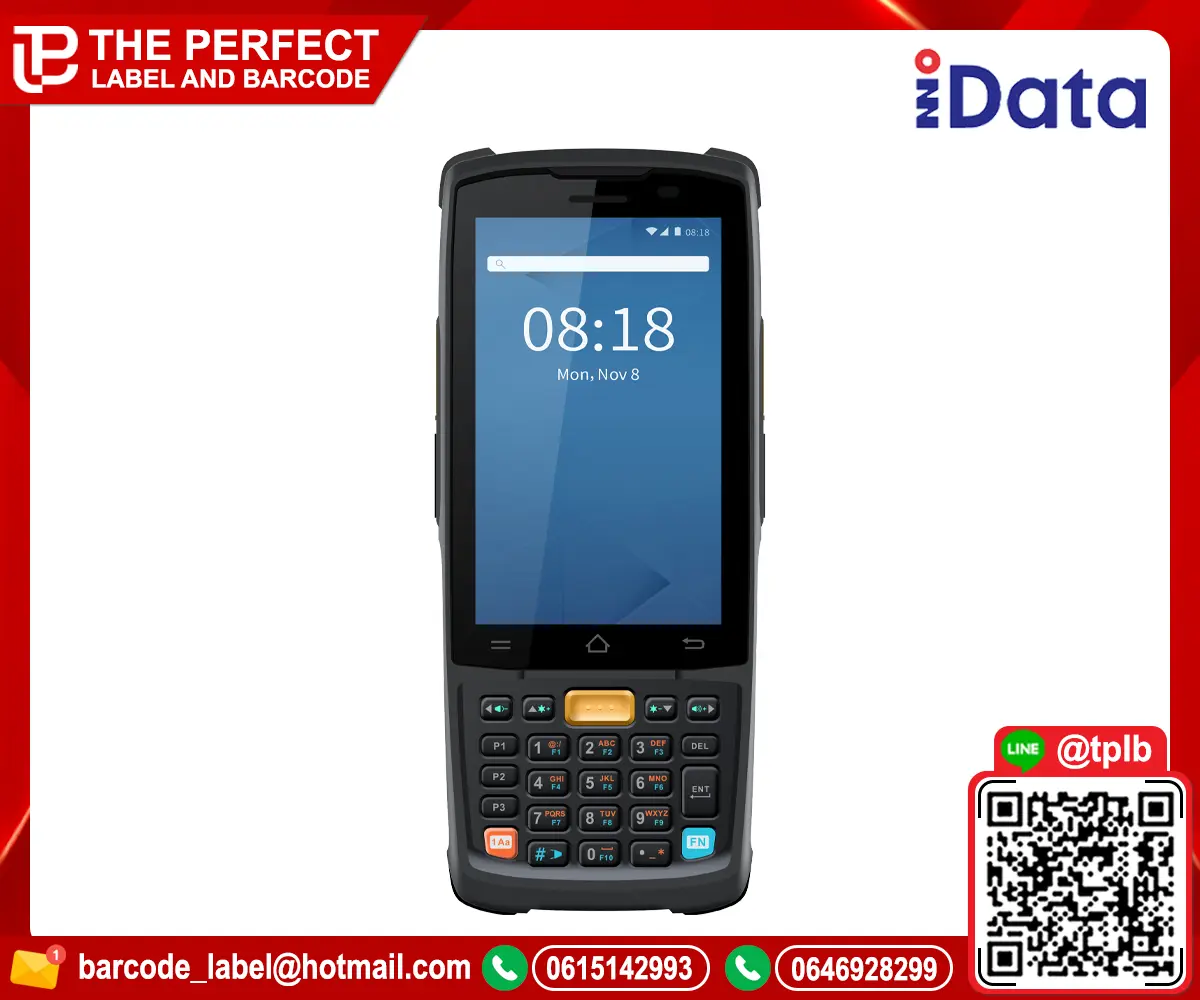 เครื่องอ่านบาร์โค้ดมือถือ iData รุ่น K3 Pro