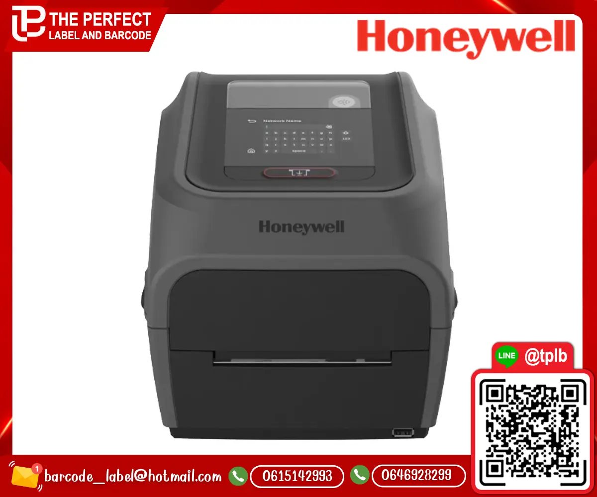 เครื่องพิมพ์สติ๊กเกอร์บาร์โค้ด Honeywell รุ่น PC45T 