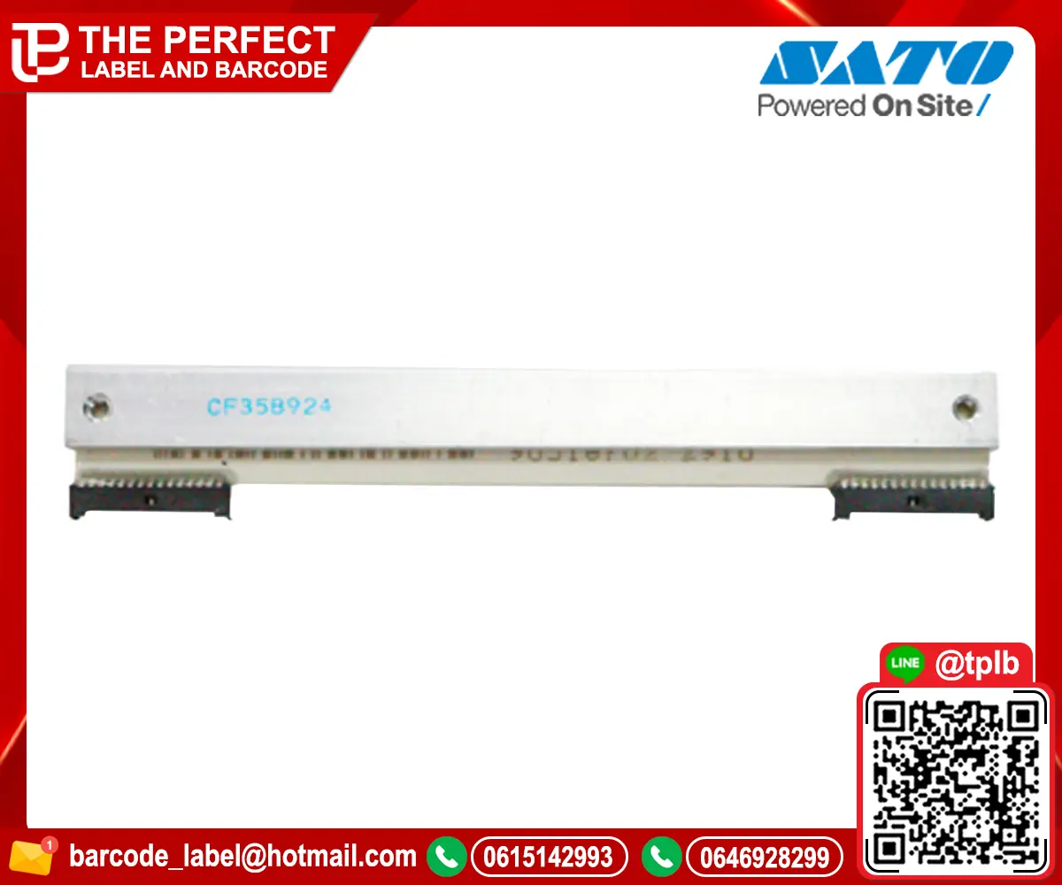 หัวพิมพ์เครื่องพิมพ์สติ๊กเกอร์บาร์โค้ด SATO CG408TT