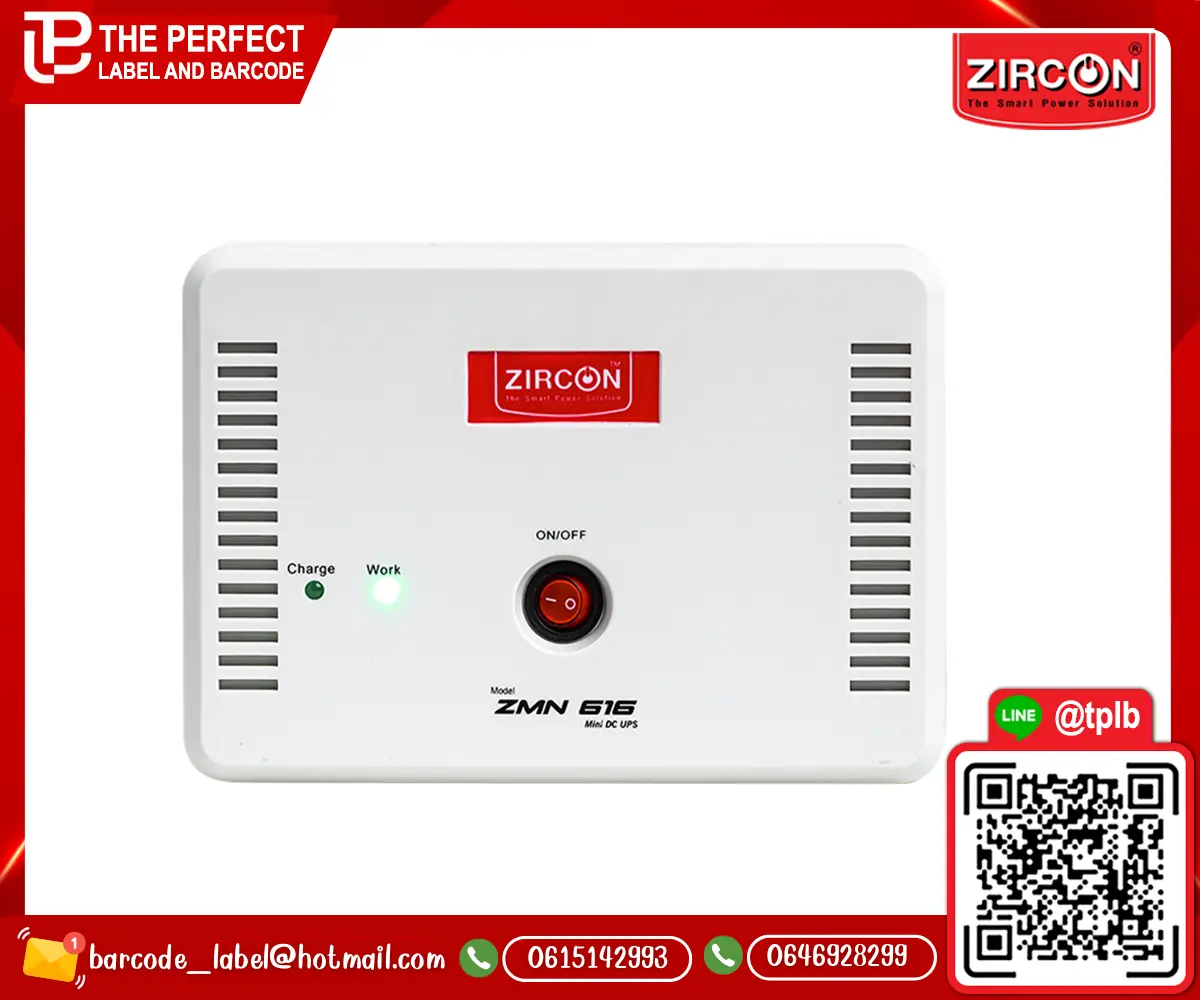 เครื่องสำรองไฟ ZIRCON ZMN 616