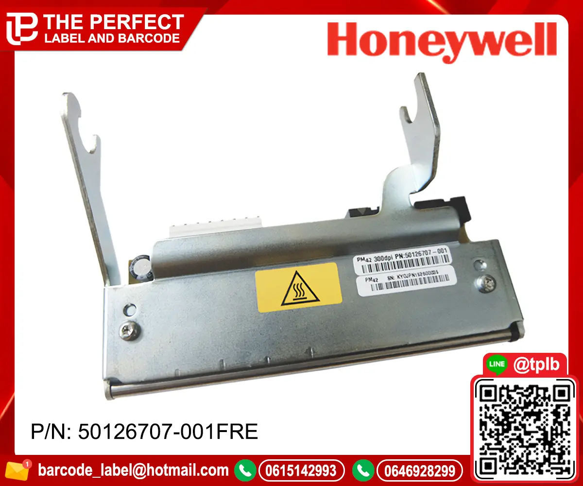 หัวพิมพ์เครื่องพิมพ์สติ๊กเกอร์บาร์โค้ด Honeywell PM42/PM43 หัวพิมพ์บาร์โค้ดราคาถูก