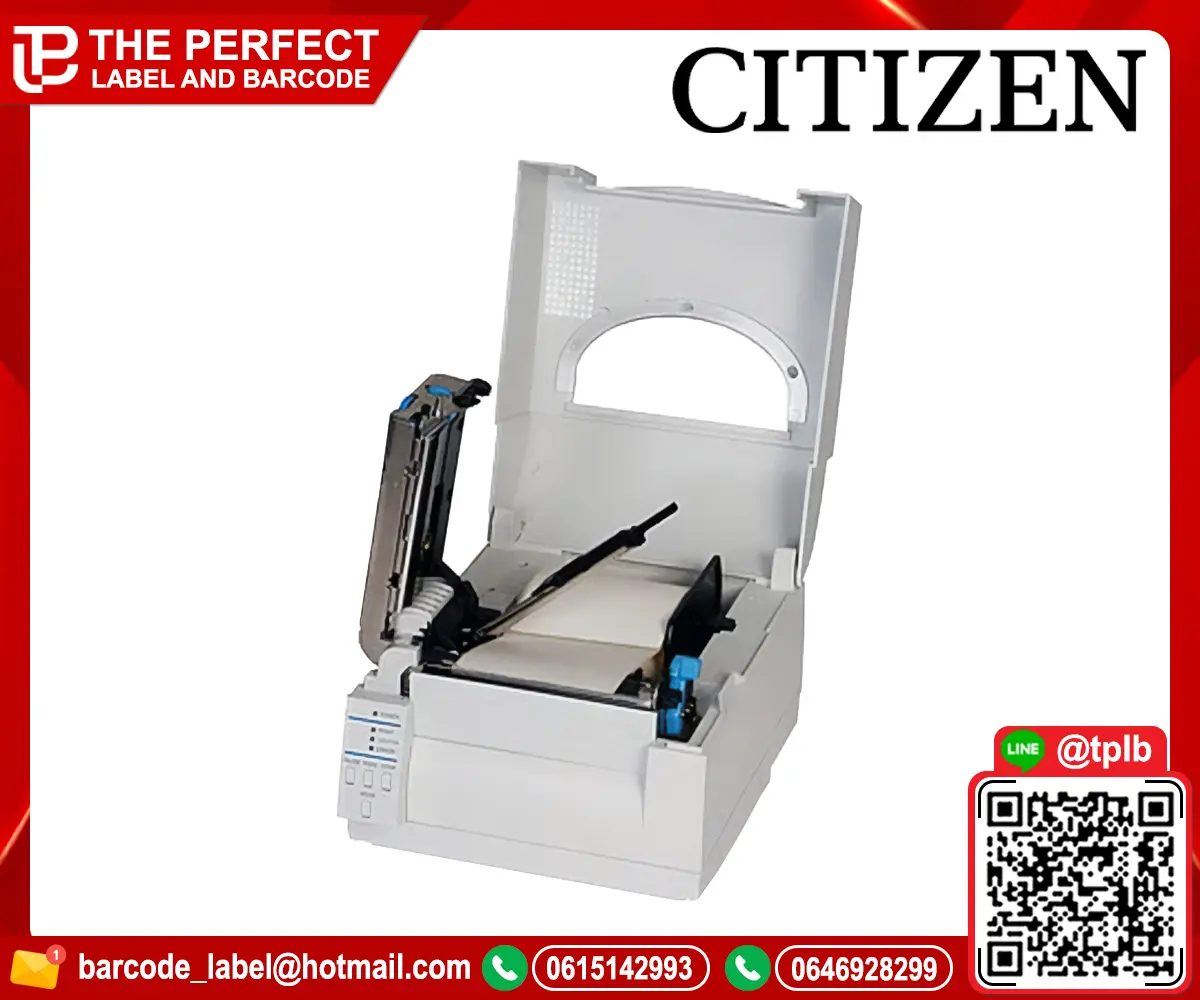 เครื่องพิมพ์สติ๊กเกอร์บาร์โค้ด Citizen รุ่น CL-S521