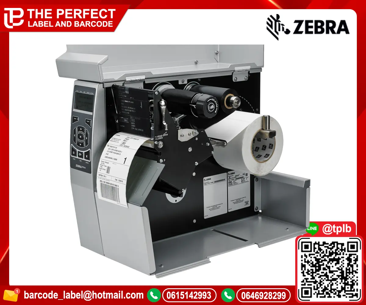 เครื่องพิมพ์สติ๊กเกอร์บาร์โค้ด Zebra รุ่น ZT510