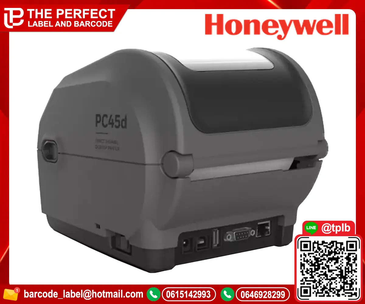 เครื่องพิมพ์สติ๊กเกอร์บาร์โค้ด Honeywell รุ่น PC45D