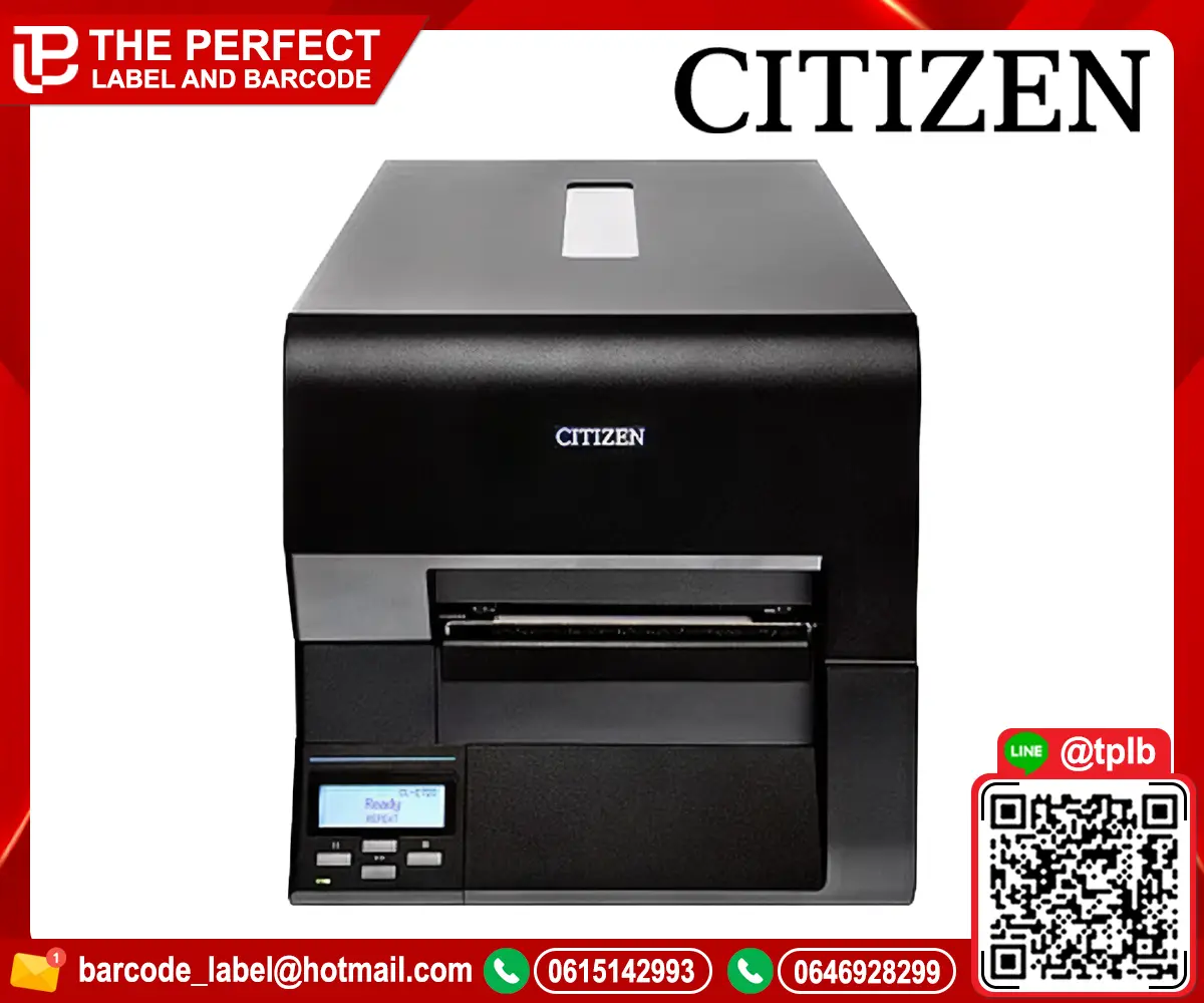 เครื่องพิมพ์สติ๊กเกอร์บาร์โค้ด Citizen รุ่น CL-E720