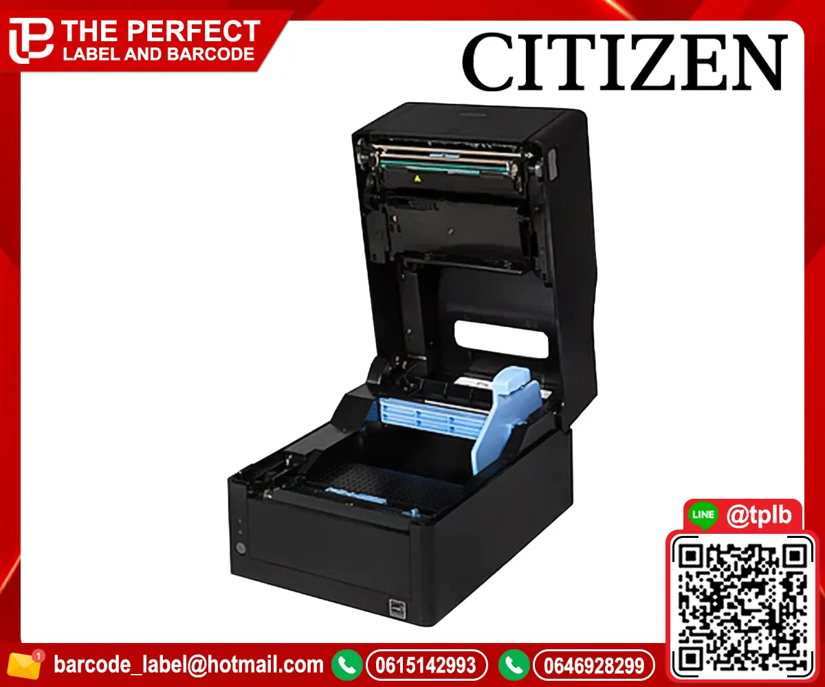 เครื่องพิมพ์สติ๊กเกอร์บาร์โค้ด Citizen รุ่น CL-E321